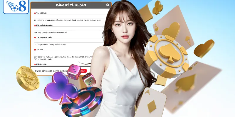 O8 – Link Đăng Nhập Chính Thức Của O8.COM > Đăng Ký Nạp Đầu Tặng Ngay 100% 13 Hướng dẫn tạo tài khoản game trên O8